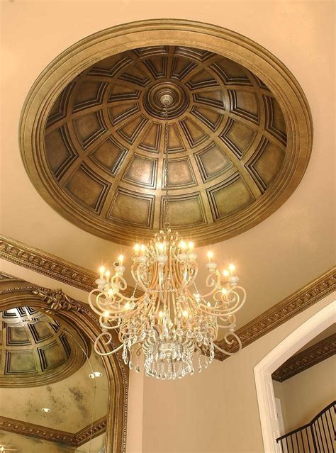 Our flagship dome uniquely designed with a permanently attached light channel. Ceiling Domes for every style - Castle Design