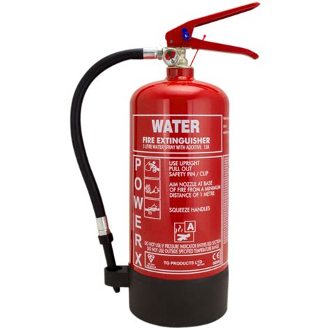 Thomas Glover Powerx Fire Extinguisher Water With Additive 3l Crothers