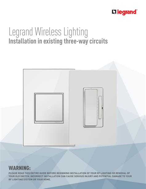 Legrand 3 Way Dimmer Switch Wiring Diagram
