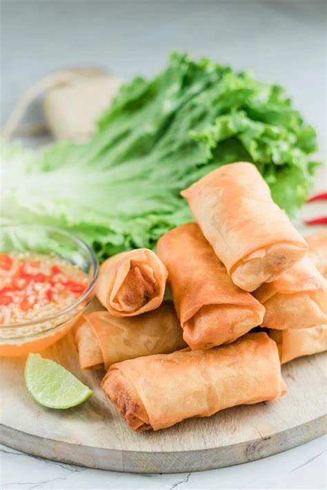 Fried Vietnamese Spring Rolls Chả Giò Beyond The Noms