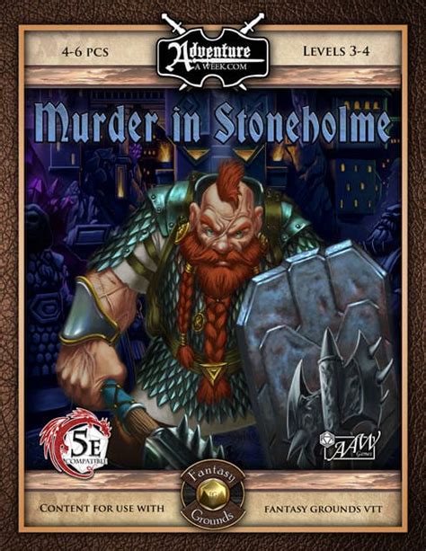 5e U02 Murder In Stoneholme Fantasy Grounds