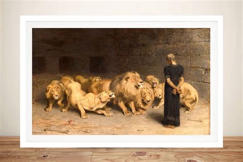 Buy A Classic Print Of Daniel In The Lions Den Classic