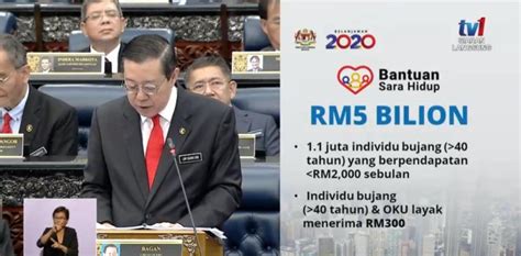 As of the date for submission of the report; Budget 2020 Malaysia: Bantuan Sara Hidup (BSH) To Cover ...