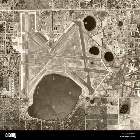 Historical Aerial Photograph Orlando Executive Airport Florida 1952