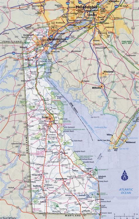 Delaware Map Of Cities List Of Municipalities In Delaware Wikipedia