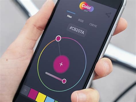 Color Picker App App Design Color Picker Web App Design