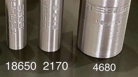 Tesla 18650 2170 And 4680 Battery Cell Comparison Basics Torque News