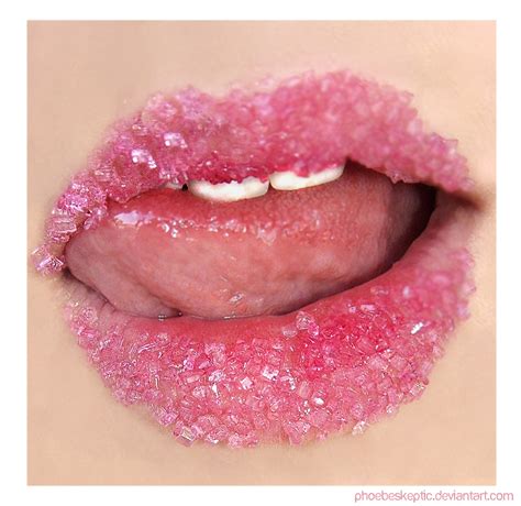46 Cute Lips Wallpaper