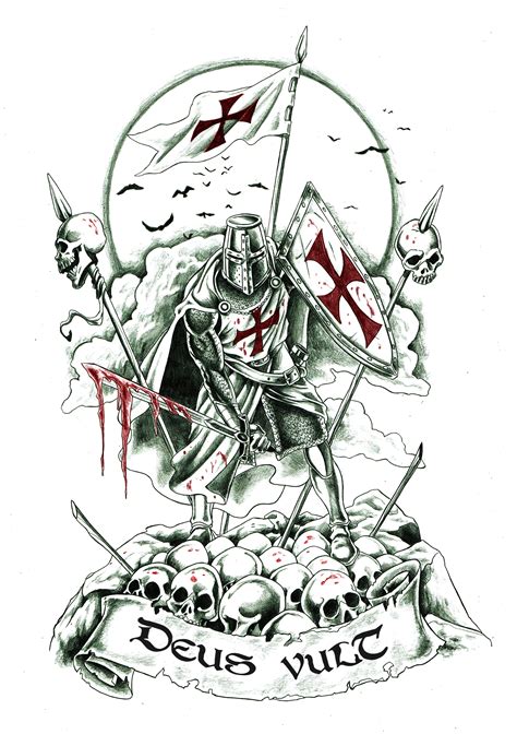 Details 138 Templar Sword And Shield Tattoo Super Hot Vn