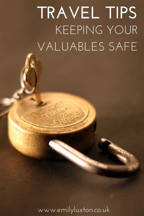 Keeping Your Valuables Safe While Travelling