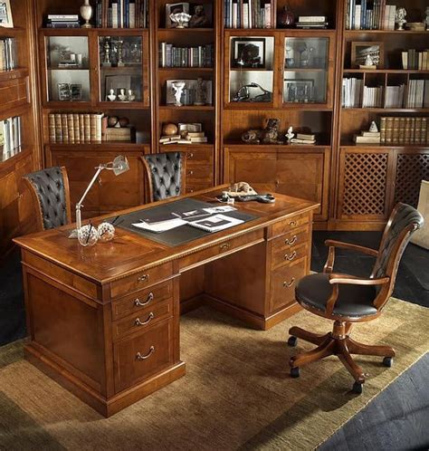 Cherry Wood Executive Desk Cherry Wood