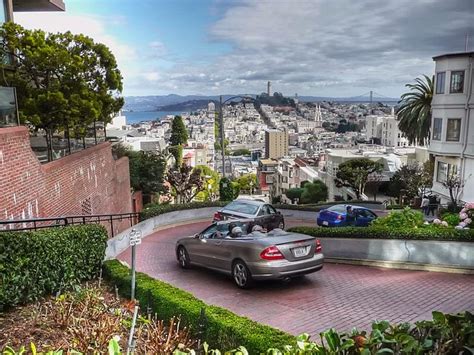 Ritebook Lombard Street San Francisco The Most Curviest Road In The