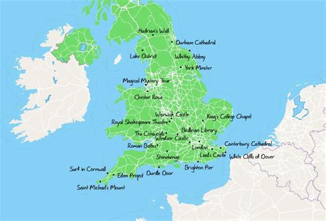 28 Top Attractions And Things To Do In England With Map Touropia