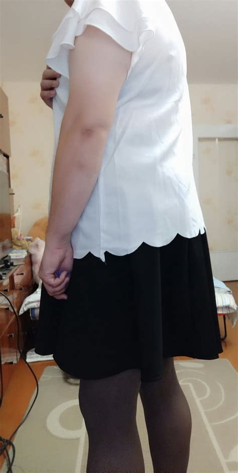 Black Skirtandwhite Blouse P3 20 Pics Xhamster