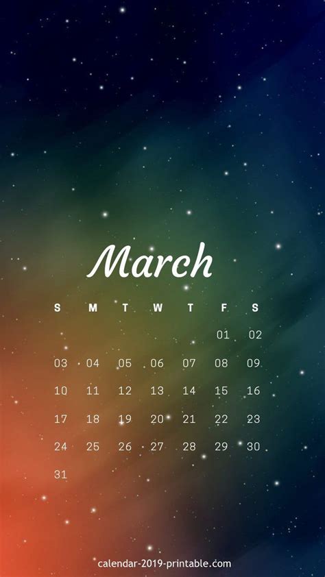 march  iphone background calendar calendar wallpaper