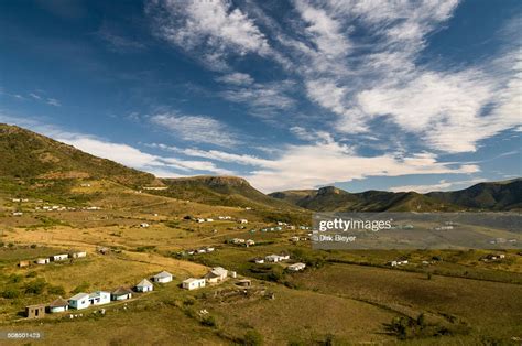 Round Huts Village Wild Coast Or Transkei Eastern Cape South Africa