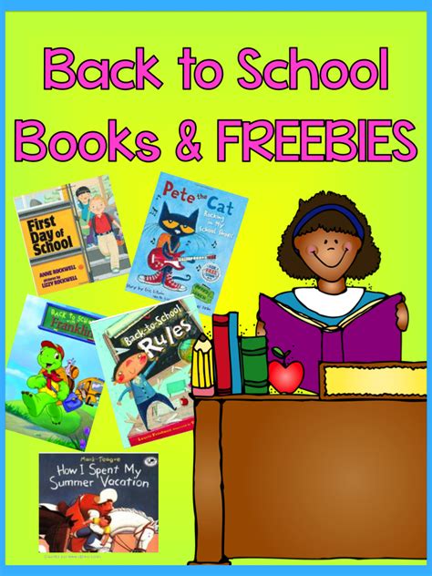 Back To School Books And A Freebie Teach123