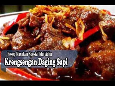 Maybe you would like to learn more about one of these? Resep Mudah Membuat Krengsengan Daging Sapi Enak - YouTube