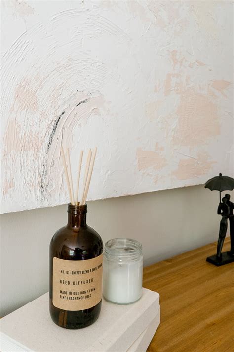 Easy textured canvas wall art for less than $30 - If Only April
