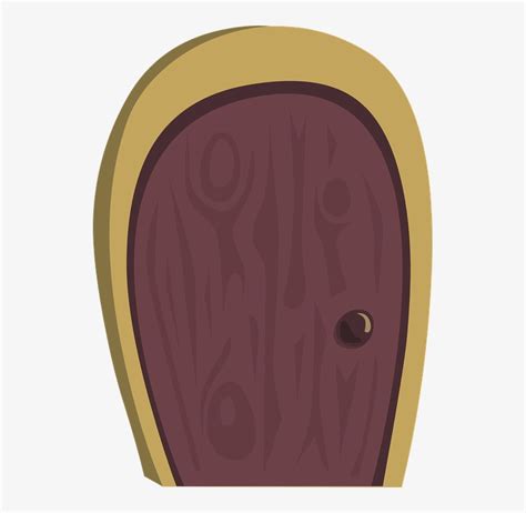 Door Oval Purple Entry Doorway Enter Entrance Desenho Porta De Madeira Png Transparent