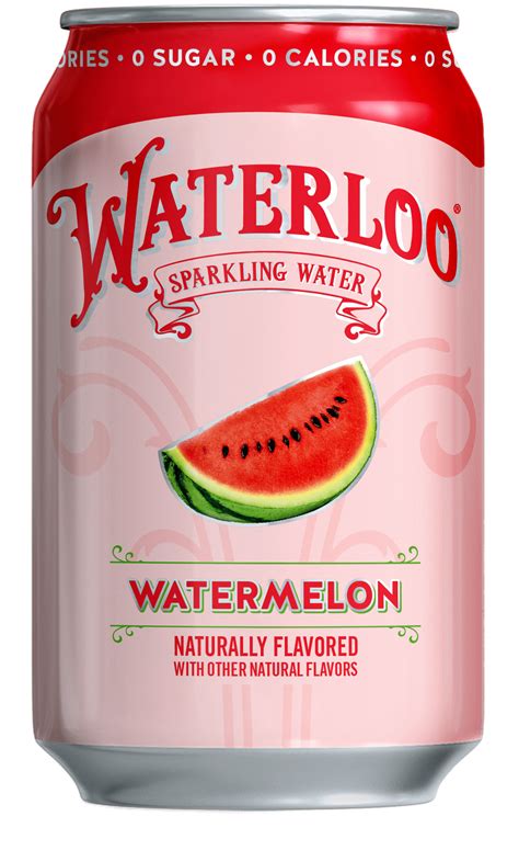 Waterloo Watermelon Sparkling Water 200070 Grovara