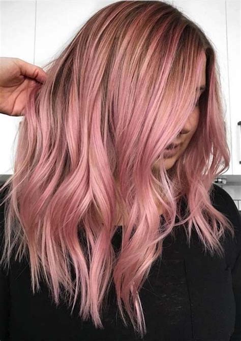 Shades Of Pink Hair Dye Chart