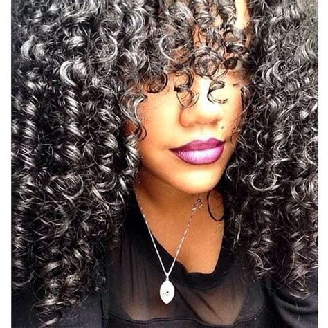 4 Signs Your Hair Regimen Is Working Curly Weave Hairstyles Curly