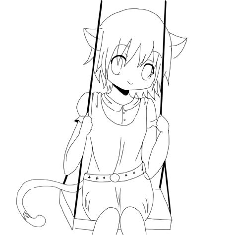 Cute Anime Coloring Pages K5 Worksheets Chibi Coloring