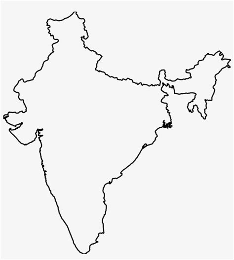 India Map Outline Coloring Pages In 2021 India Map Political Map Images