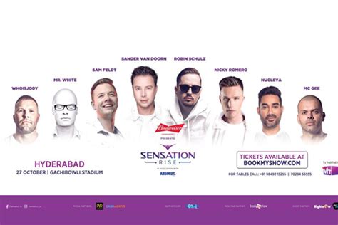 Sensation Rise Hyderabad 2018 Unveils The Artist Line Up For October