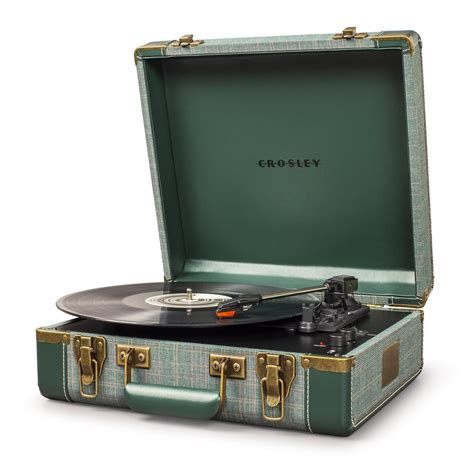 The record will stop at the end, but the tone arm will not return auxiliary input, rca audio out, and usb enabled to connect to windows pc or mac Crosley Executive Portable USB Turntable in Pine ...