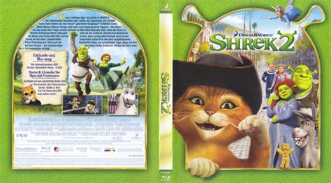 Shrek 2 Blu Ray Dvd Cover 2004 R2 German