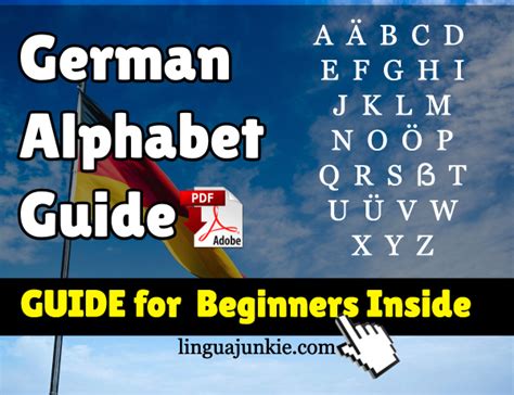 German Alphabet Quick Guide For Beginners Pronunciation Included