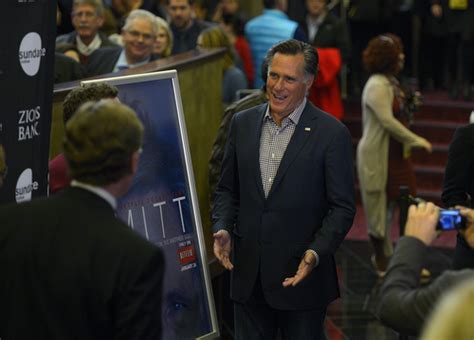 Mitt Romney Documentary Kicks Off Sundance In Salt Lake City The Salt Lake Tribune