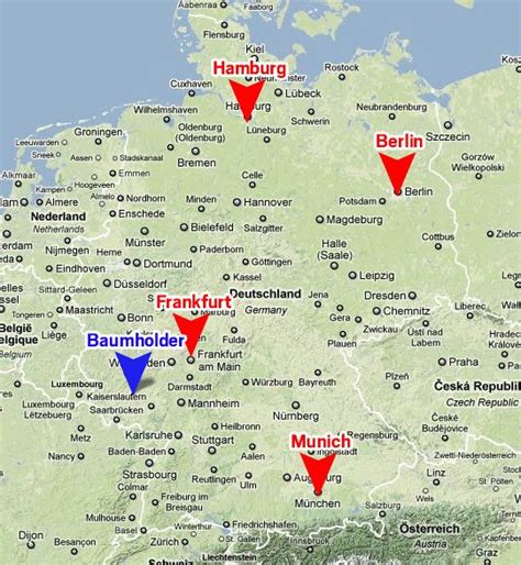 Immediate families of all the above (spouses, parents, and/or children). Help me get to Germany! | Vacation