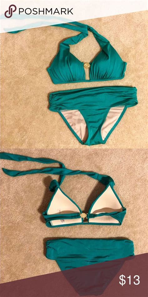 Victoria Secret Emerald Green Bikini Set Green Bikini Set Green Hot