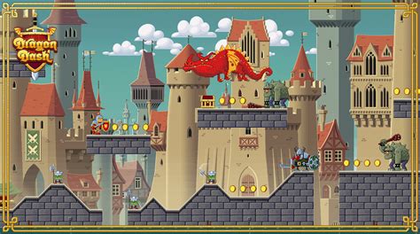 Pixel Art Early Version Of Dragon Dash On Behance