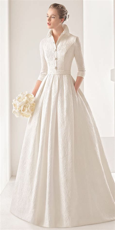 Modest Wedding Dresses Older Brides 2021 Modest Wedding Dresses