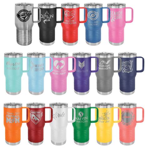 Add a slide a lid for an additional charge. Custom Insulated Tumblers - Botkin Trophies & Laser Engraving