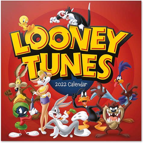 Official Looney Tunes 2022 Wall Calendar 2022 Calendar 12″ X 12