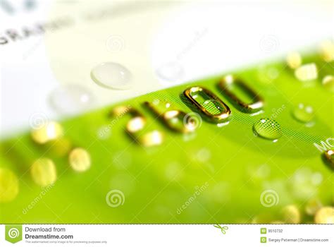 Green dot credit cards offer a way for consumers with poor or thin credit histories to build up their the green dot primor® visa® classic secured credit card, for example, charges the same annual. Green Credit Card Stock Photography - Image: 9510732