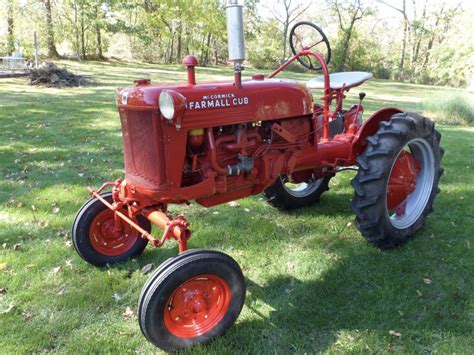 No Reserve: 1949 International Farmall Cub Tractor for sale on BaT ...