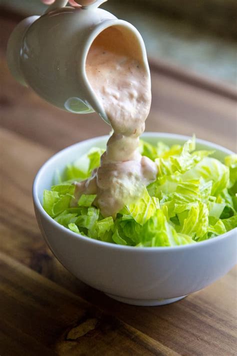 Homemade Thousand Island Dressing Recipe Culinary Hill