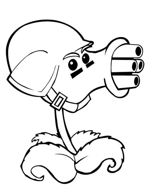 36+ plants vs zombies garden warfare coloring pages for printing and coloring. Plants vs zombies coloring pages