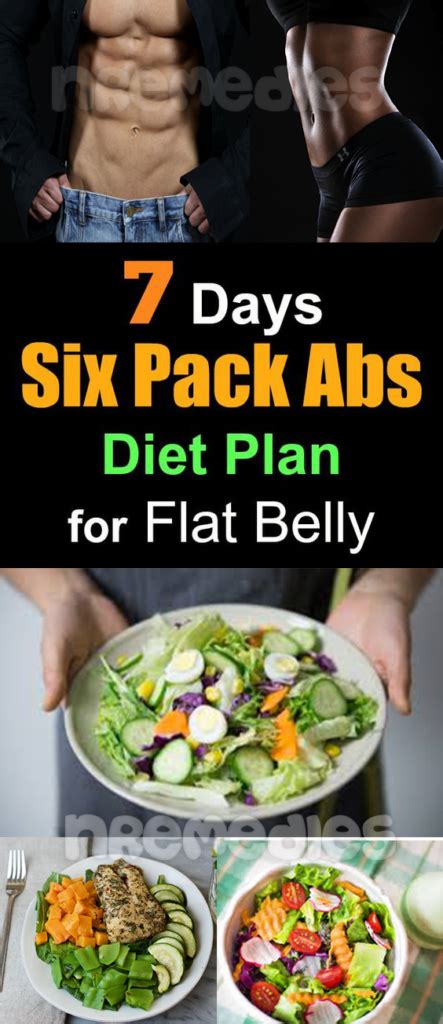 Easy Six Pack Abs Diet Seven Days Plan For Flat Stomach Six Pack Abs Diet Ab Diet Health Food