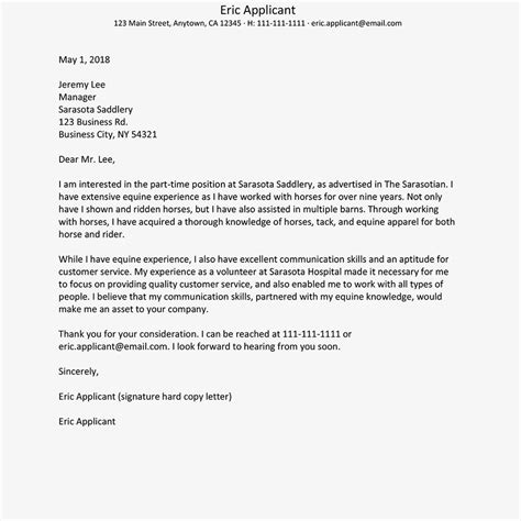 With the help of our expert's guide, you can learn how. 27+ Cover Letter Content | Job cover letter examples ...