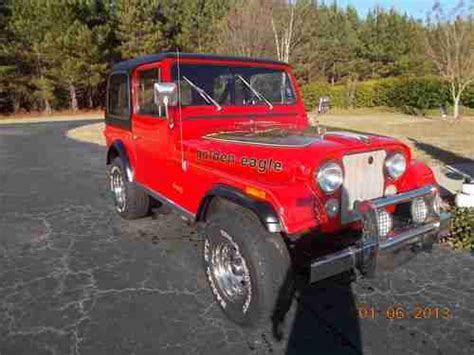 Sell Used Jeep Cj7 Golden Eagle In Easley South Carolina United States