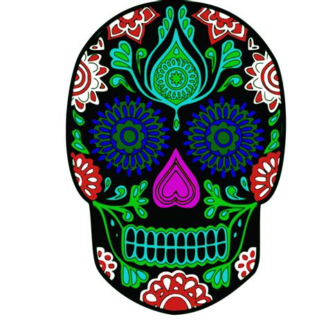 Te compartimos un vector descargable para reproducir el diseño de una calavera típica mexicana armable y tridimensional. Free Mexican Skull Cliparts, Download Free Clip Art, Free ...