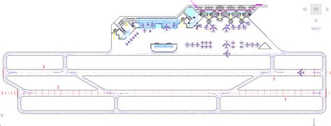 Airport Plan Detail Dwg Cadbull