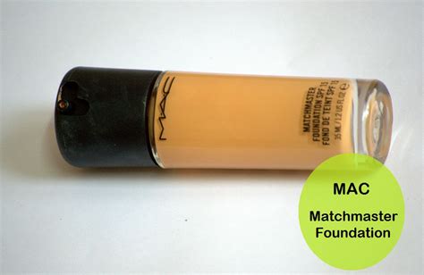 MAC Matchmaster Foundation SPF 15 Swatch And Review Vanitynoapologies